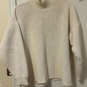 Cozy Cream Turtleneck Sweater